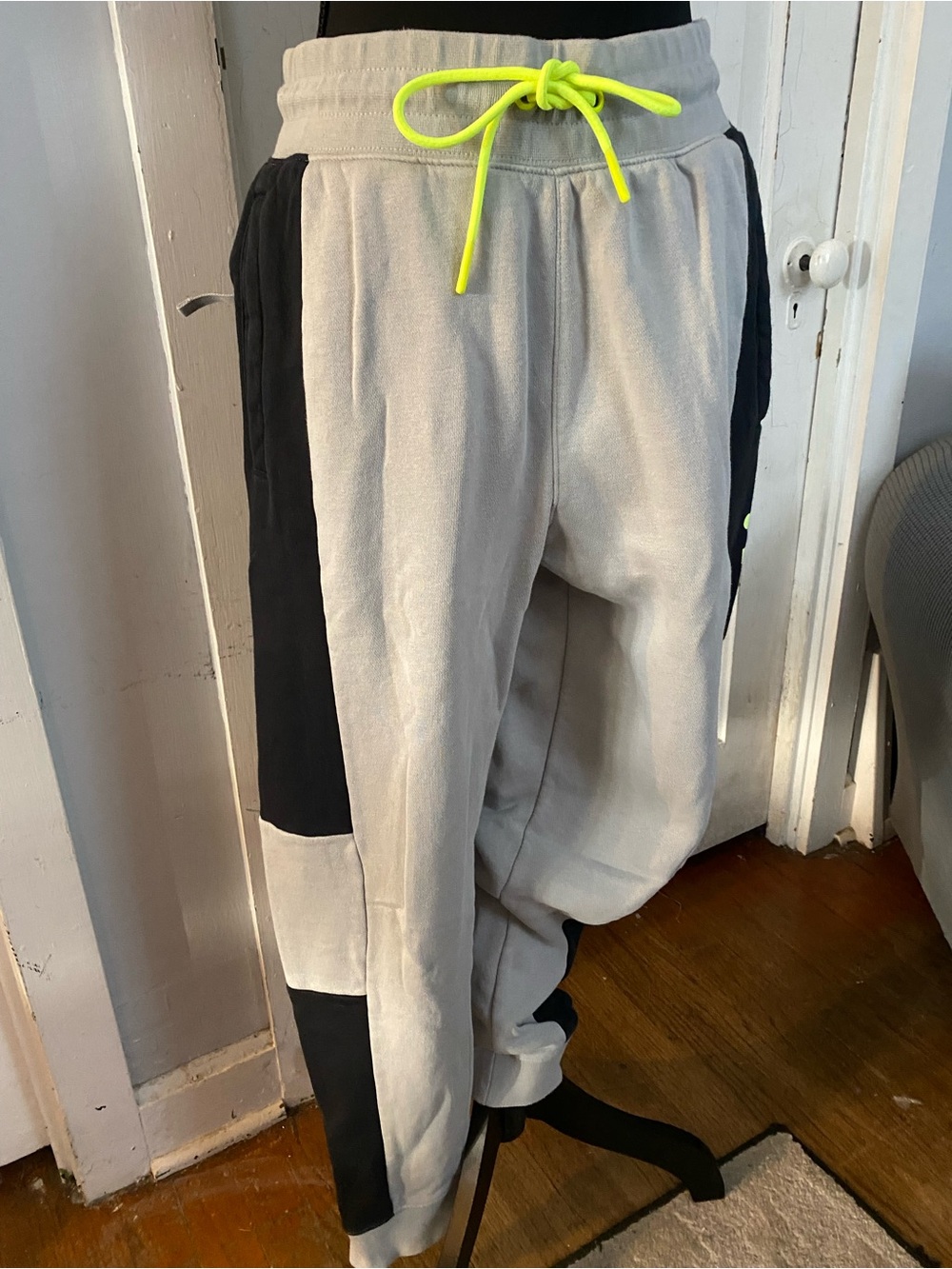 Nike Gray and Black Joggers